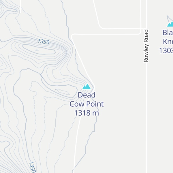 Map of Dead Cow Point