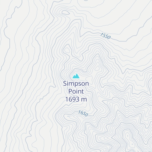 Map of Simpson Point