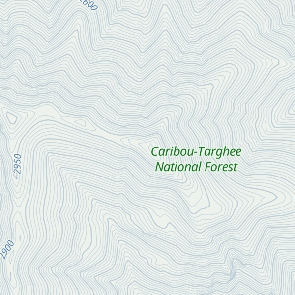 Map of Gallagher Peak