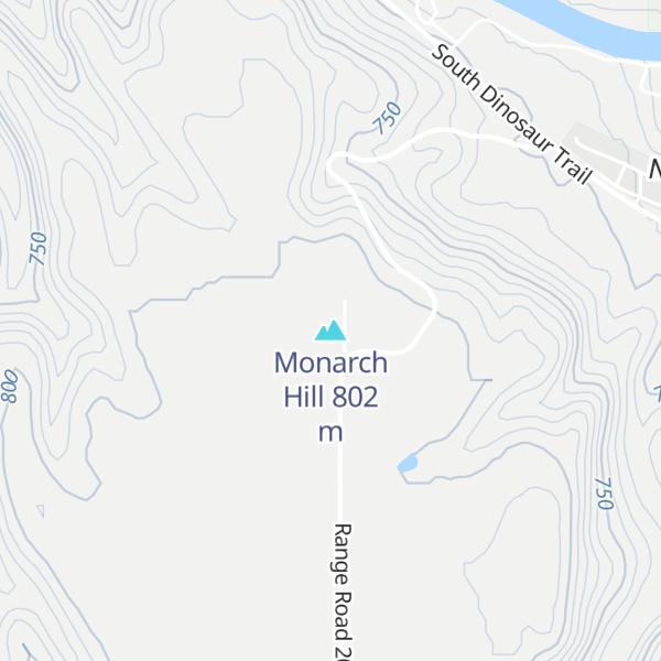Map of Monarch Hill