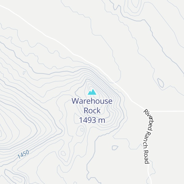 Map of Warehouse Rock