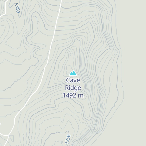 Map of Cave Ridge