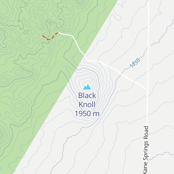 Map of Black Knoll