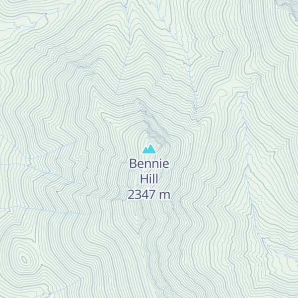 Map of Bennie Hill