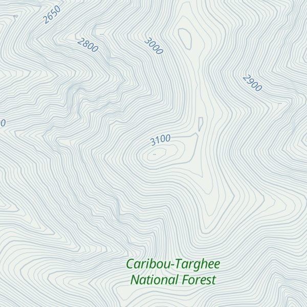 Map of Copper Mountain