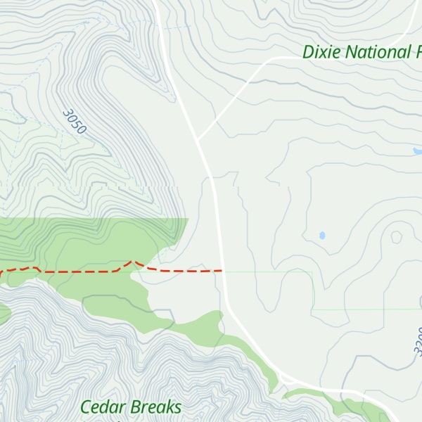 Map of Mammoth Summit