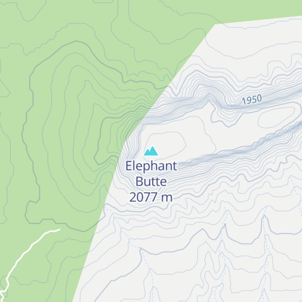 Map of Elephant Butte