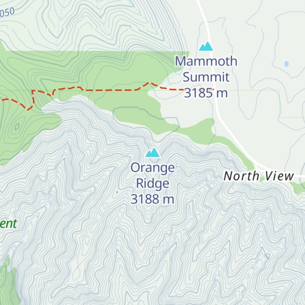Map of Orange Ridge