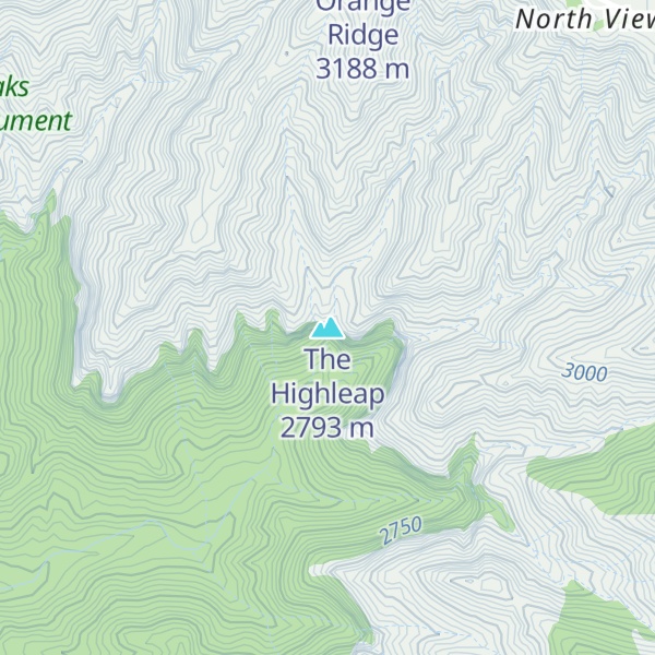Map of The Highleap