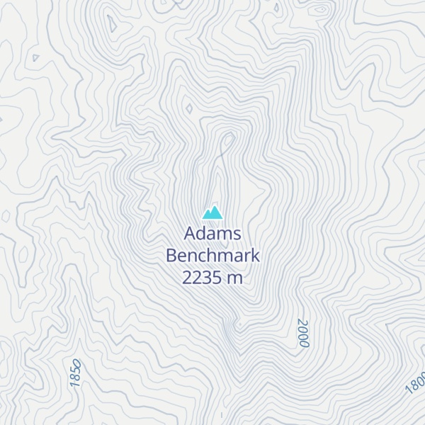 Map of Adams Benchmark