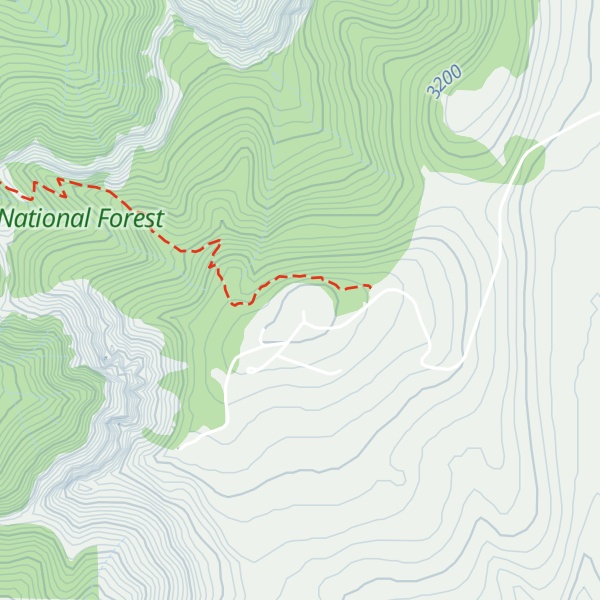 Map of Blowhard Mountain