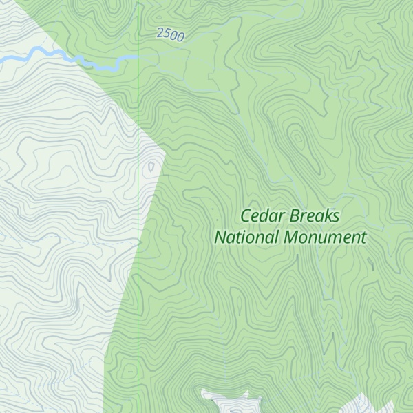 Map of Shooting Star Ridge