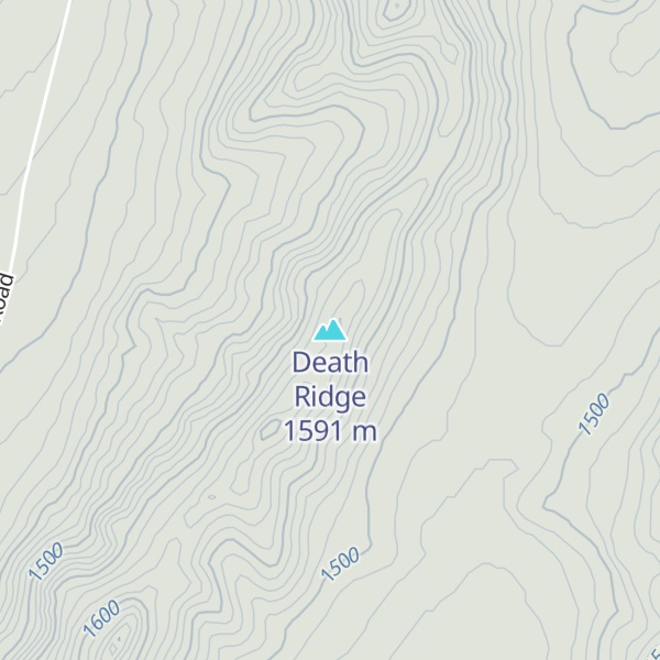 Map of Death Ridge