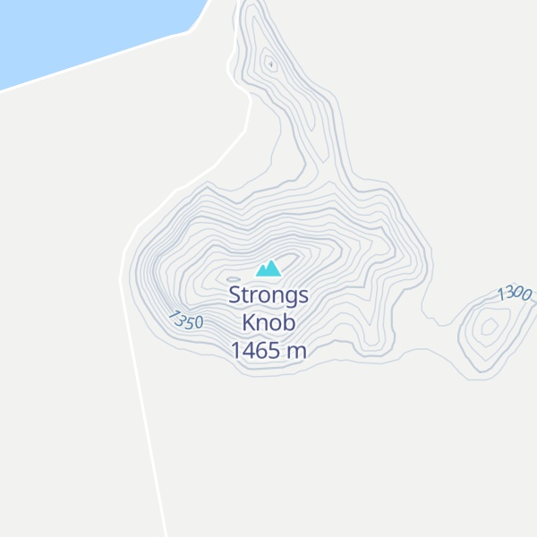 Map of Strongs Knob