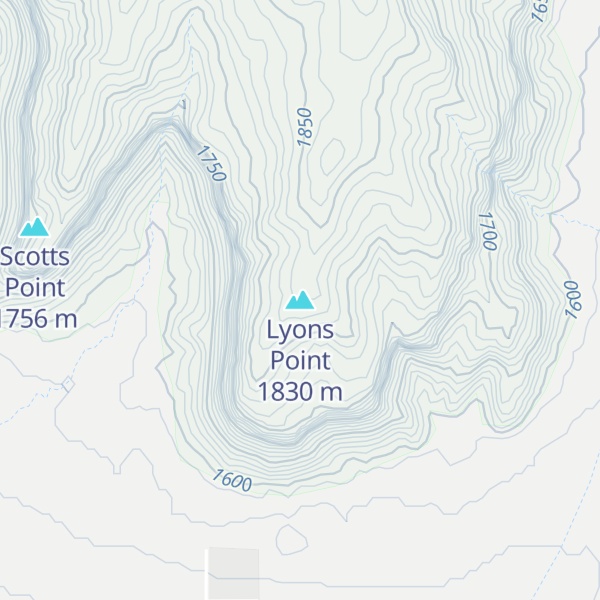 Map of Lyons Point