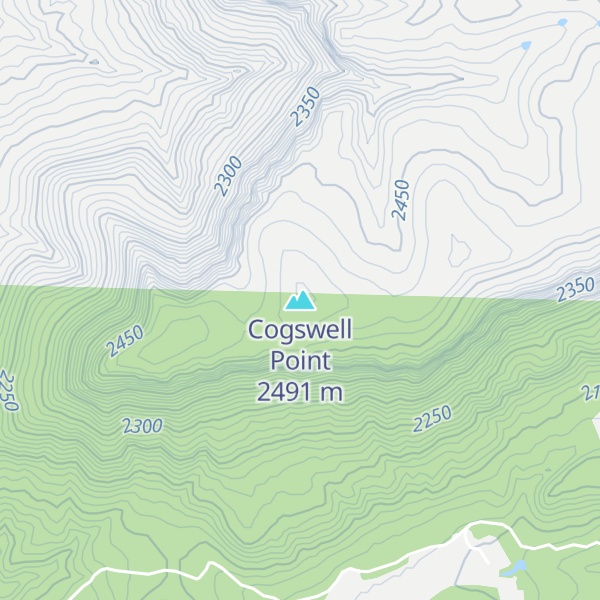 Map of Cogswell Point