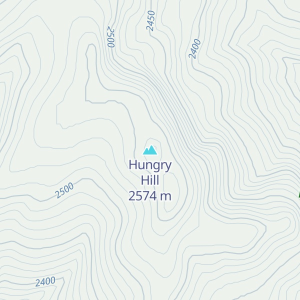 Map of Hungry Hill