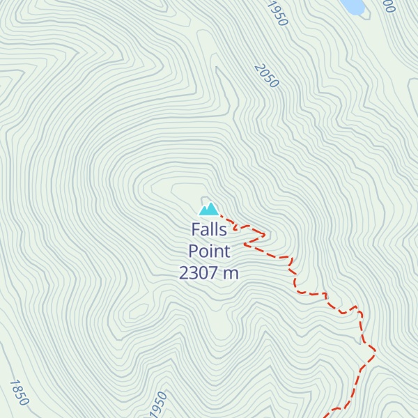 Map of Falls Point