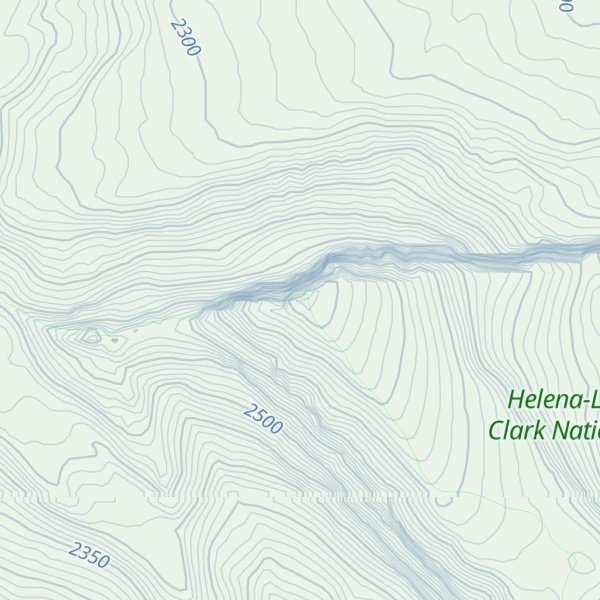 Map of Flint Mountain