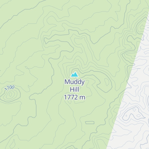 Map of Muddy Hill