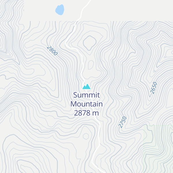Map of Summit Mountain