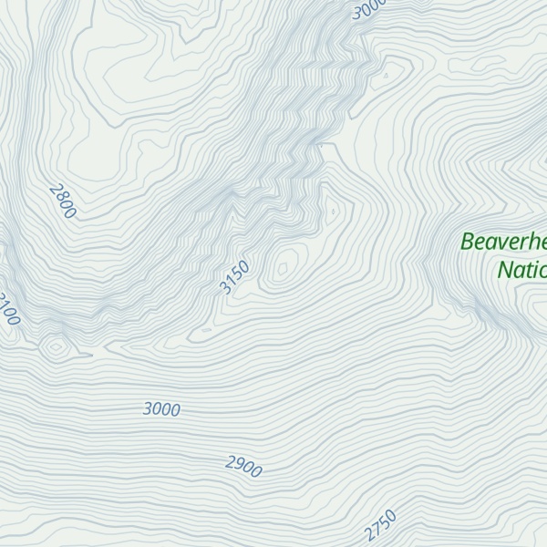 Map of Granite Mountain