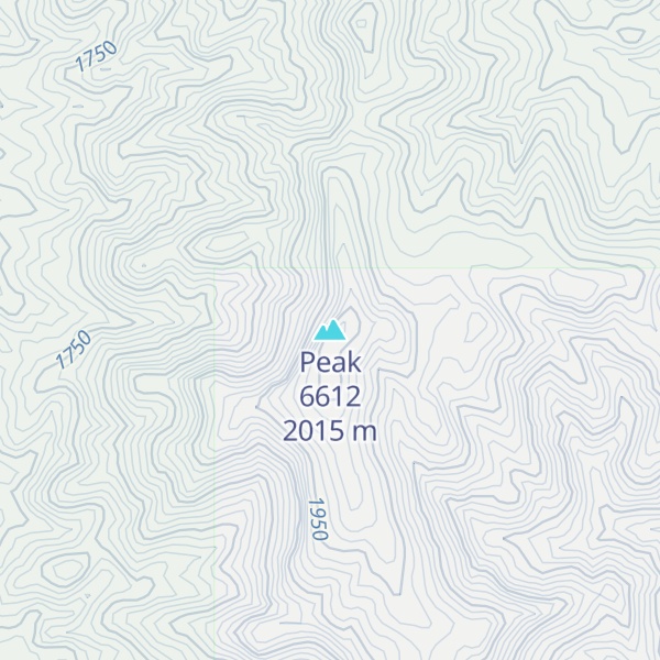 Map of Peak 6612