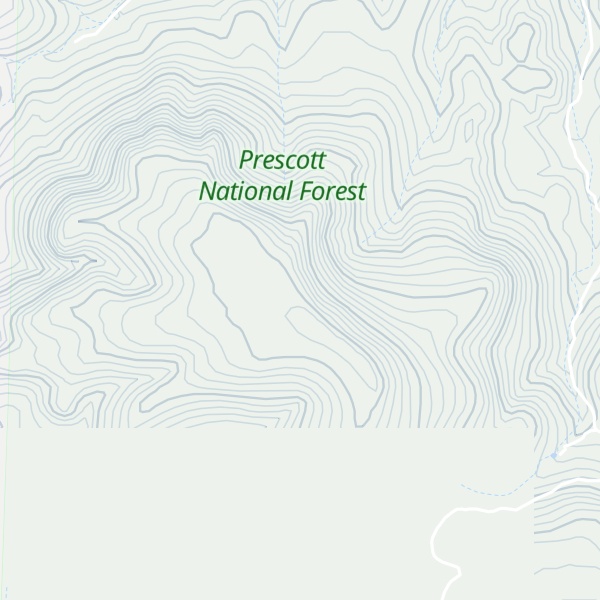 Map of Table Top Mountain