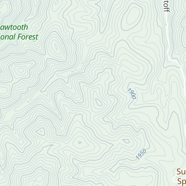 Map of Eyrie Peak