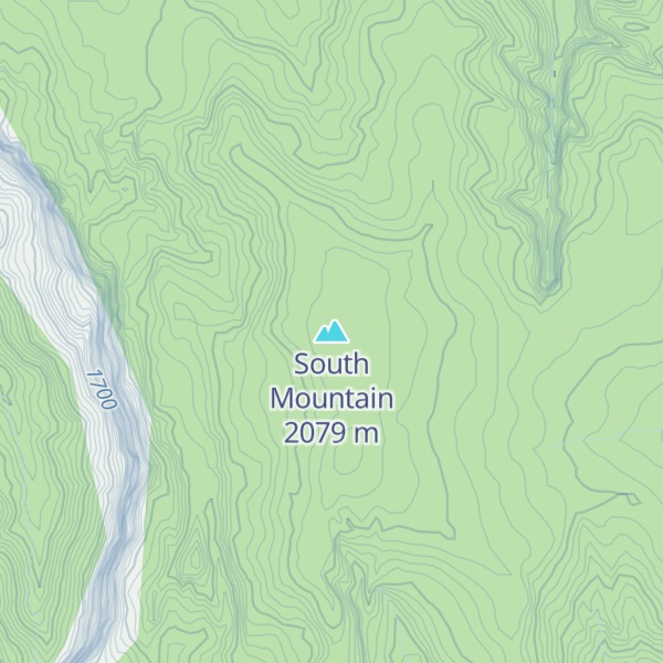 Map of South Mountain