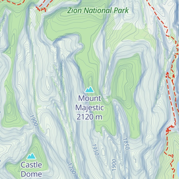 Map of Mount Majestic