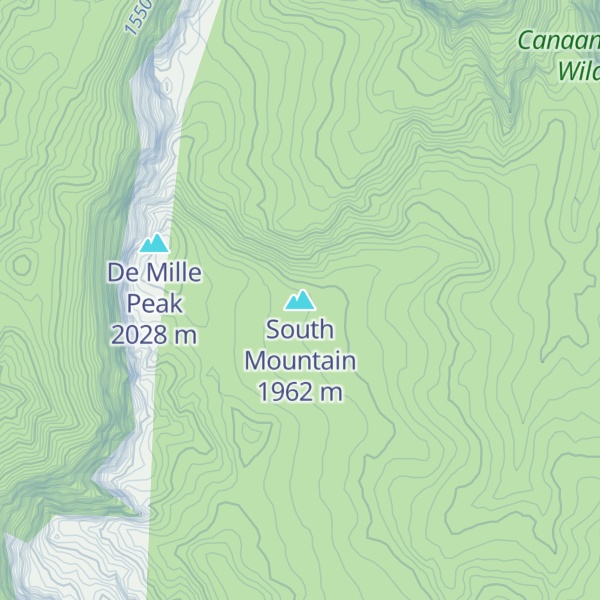 Map of South Mountain