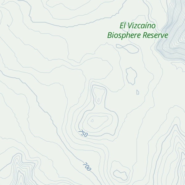 Map of Mesa San Luis