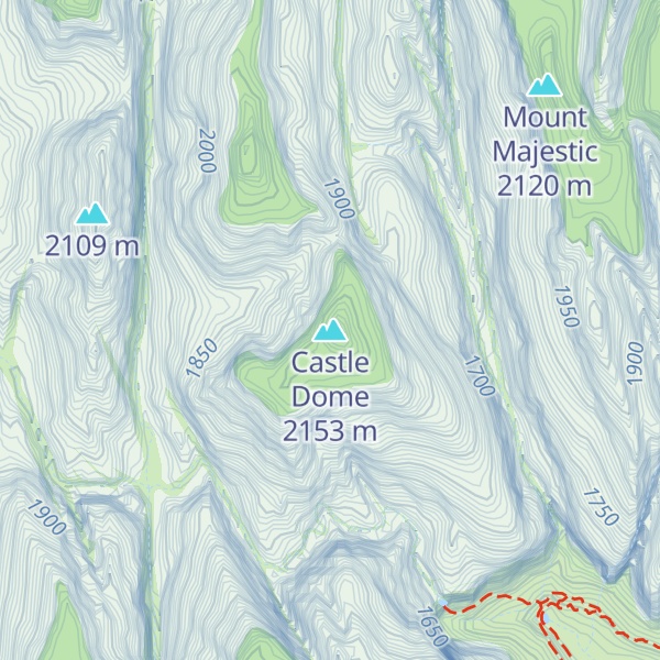 Map of Castle Dome