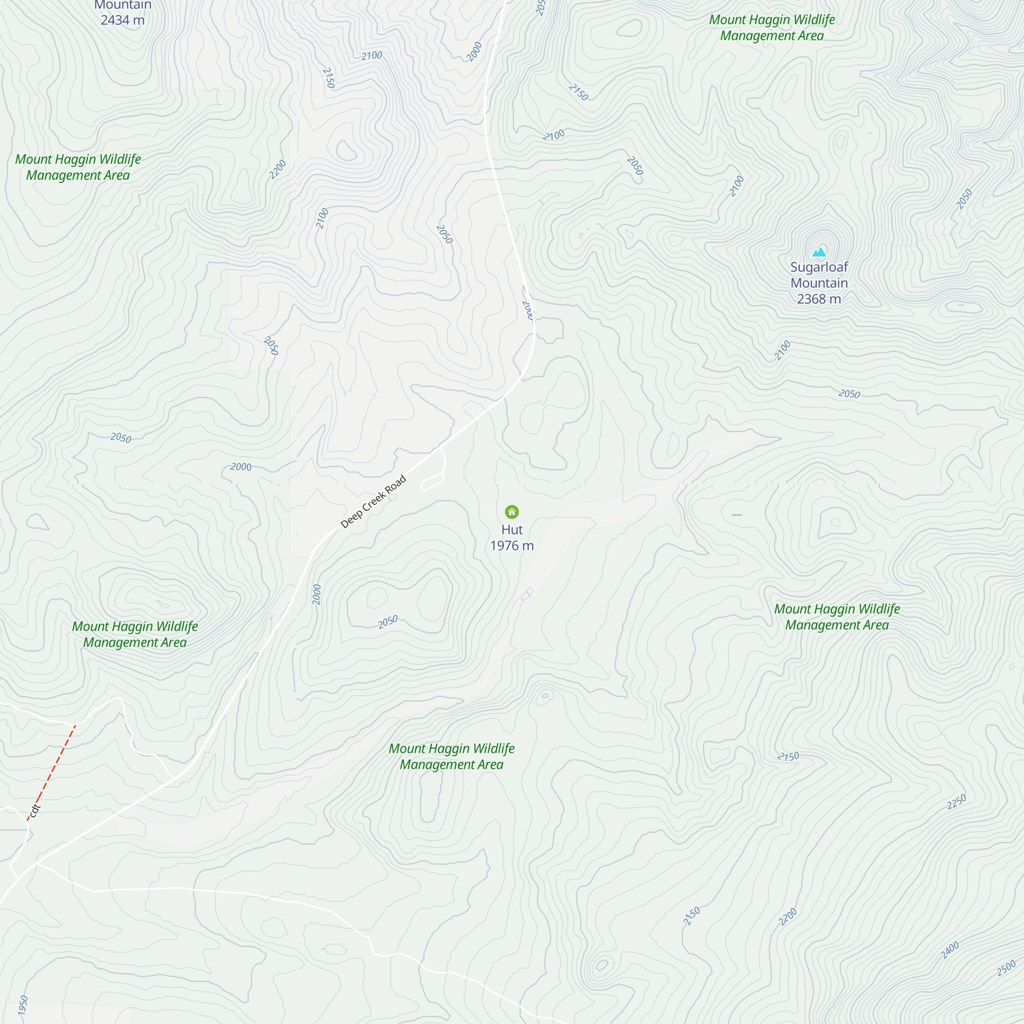 Hut map