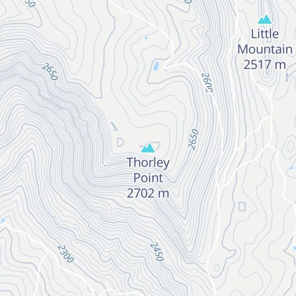 Map of Thorley Point