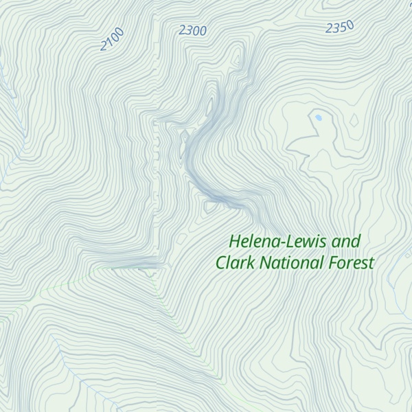 Map of Pondera County HP