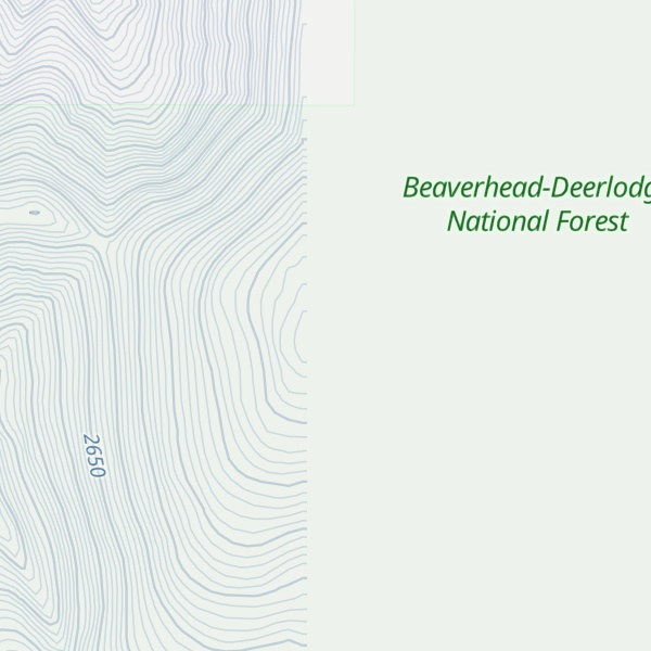 Map of Ellis Peak