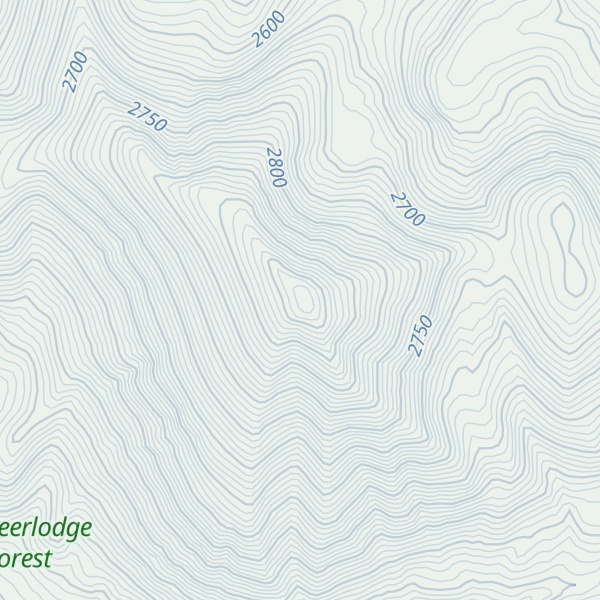 Map of Maurice Mountain