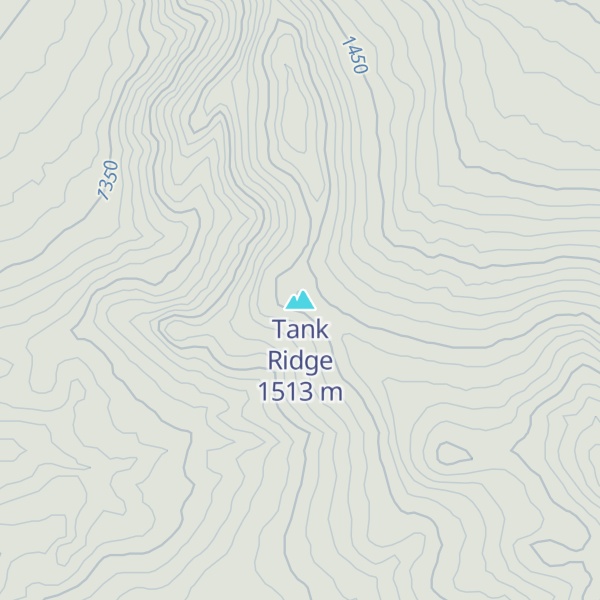 Map of Tank Ridge