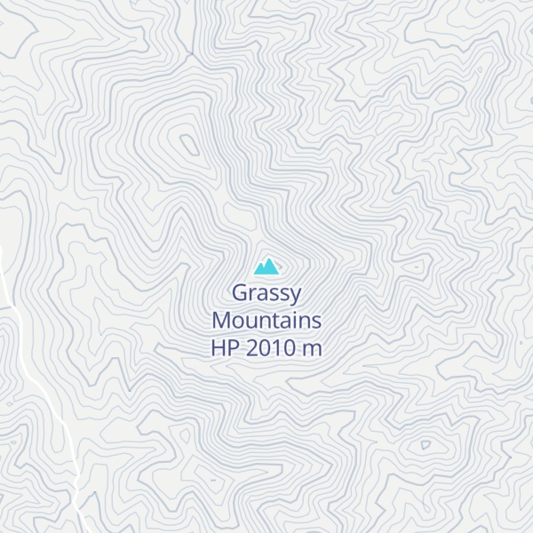 Map of Grassy Mountains HP