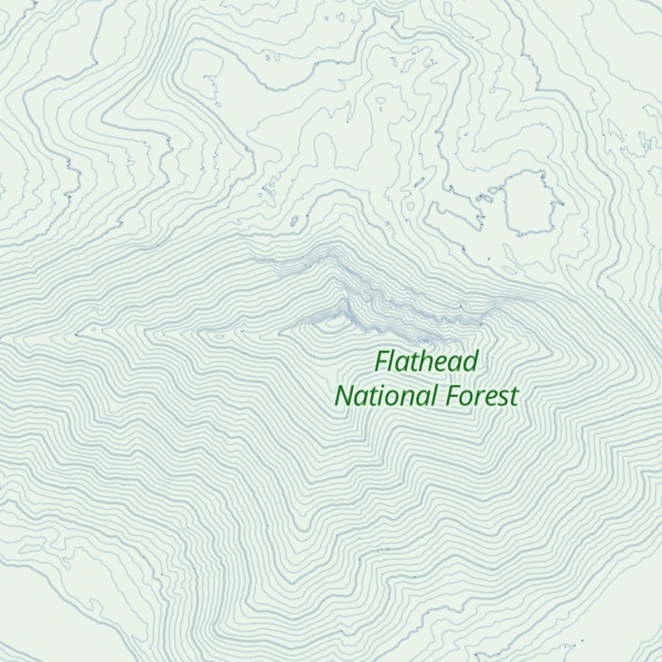 Map of Sentinel Mountain