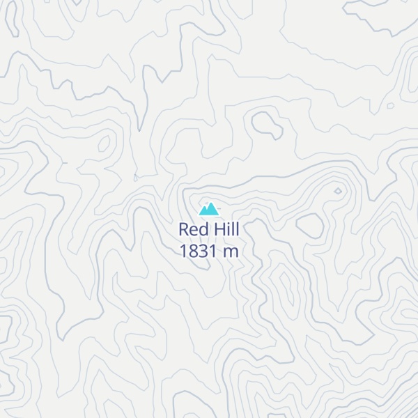 Map of Red Hill