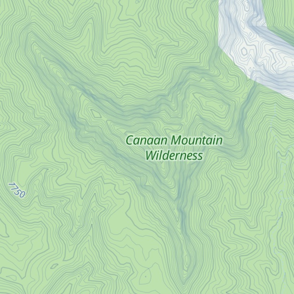 Map of Zion Butte
