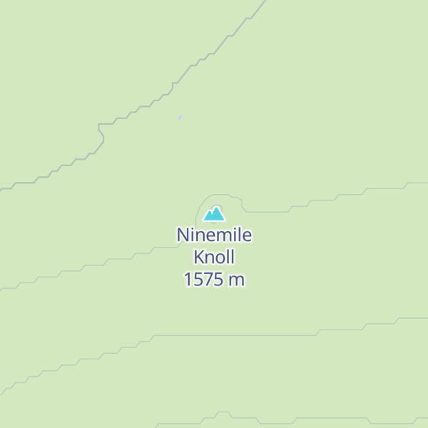 Map of Ninemile Knoll