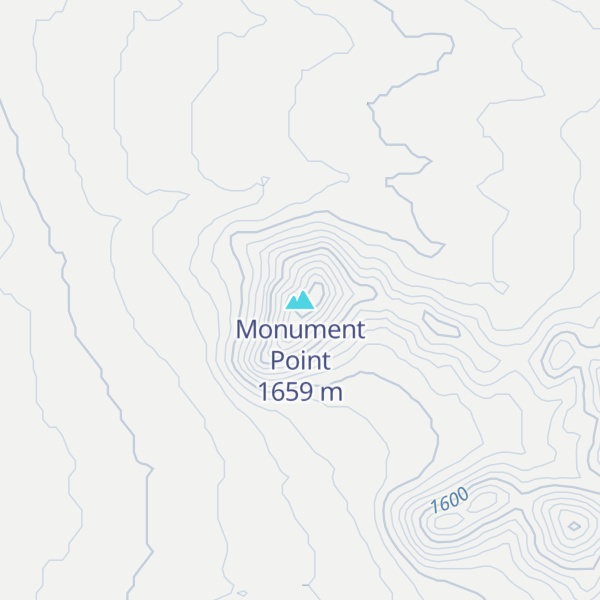 Map of Monument Point