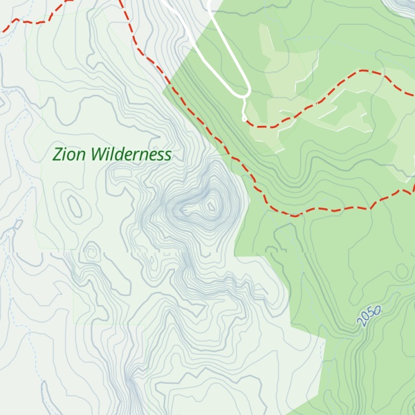 Map of Pine Valley Peak