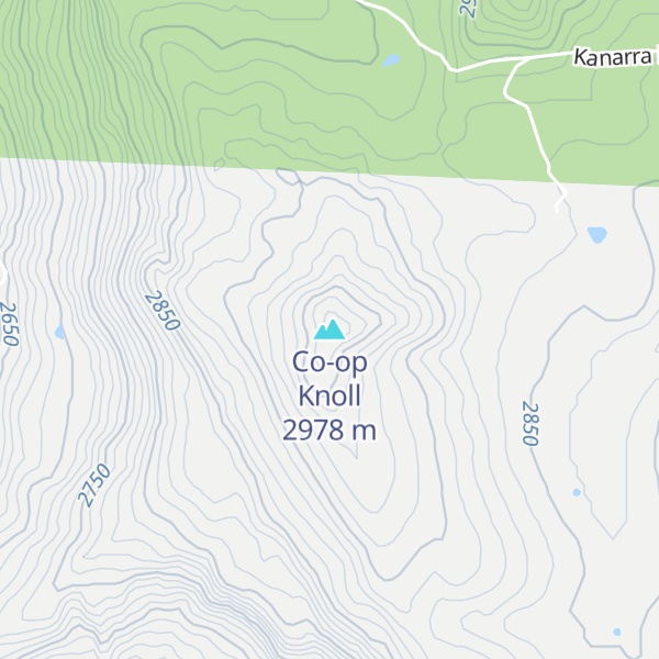 Map of Co-op Knoll