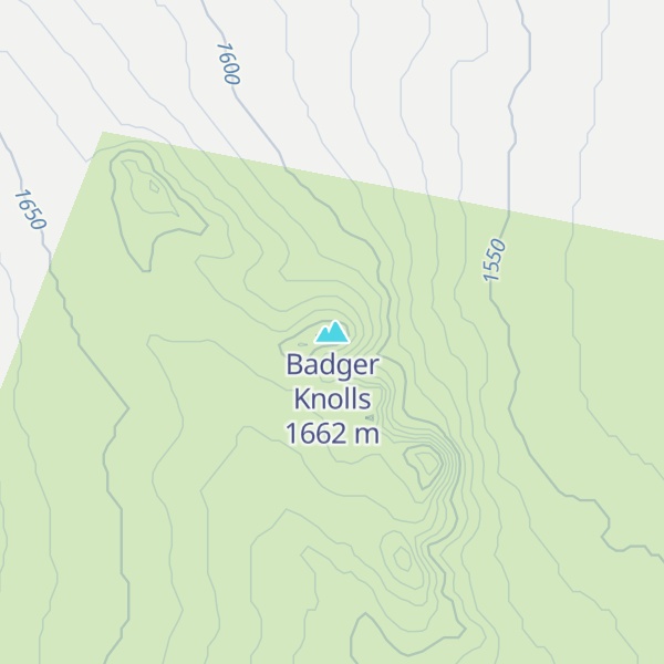 Map of Badger Knolls