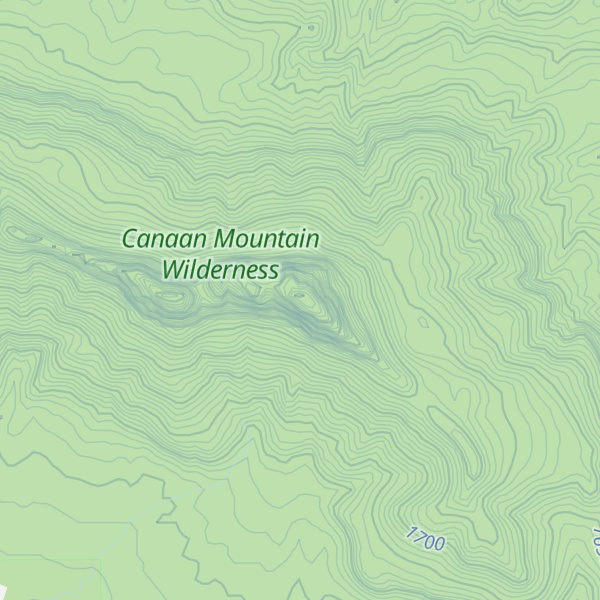 Map of Smithsonian Butte